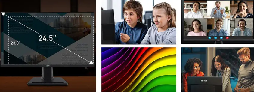 MSI Pro MP251 24.5″ 1920x1080 1ms 100Hz IPS Anti-Glare Full HD Monitör