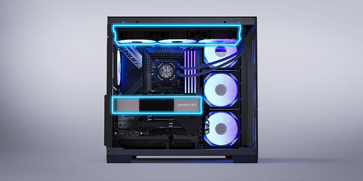 GamePower Warcry Pulse 4x12Cm ARGB Fan Temperli Cam ATX 750W 80+ Bronze Gaming Kasa