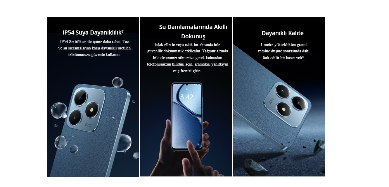Realme C63 256GB 8GB RAM Yeşil Cep Telefonu 