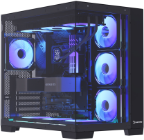 GamePower Warcry Pulse 4xARGB Fan 850W 80+ Gold (ATX 3.1 - PCI 5.1) Temperli Cam ATX Gaming (Oyuncu) Kasa 