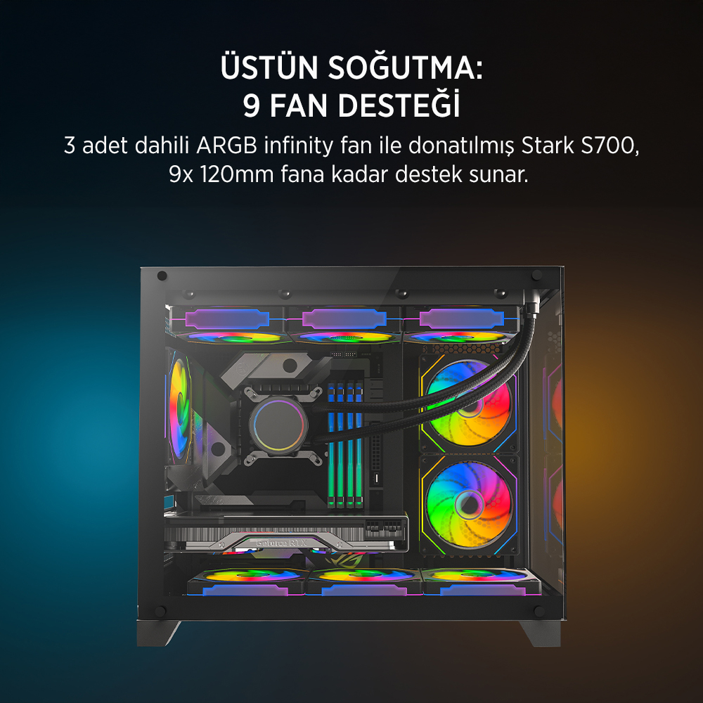 Shadow Vector | AMD Ryzen 5 7600X | 32 GB DDR5 | MSI RTX 5070 12 GB | 1 TB SSD Tavsiye Sistem
